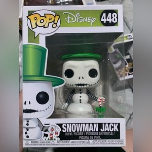 Nightmare Before Christmas Snowman Jack Skellington Funko POP